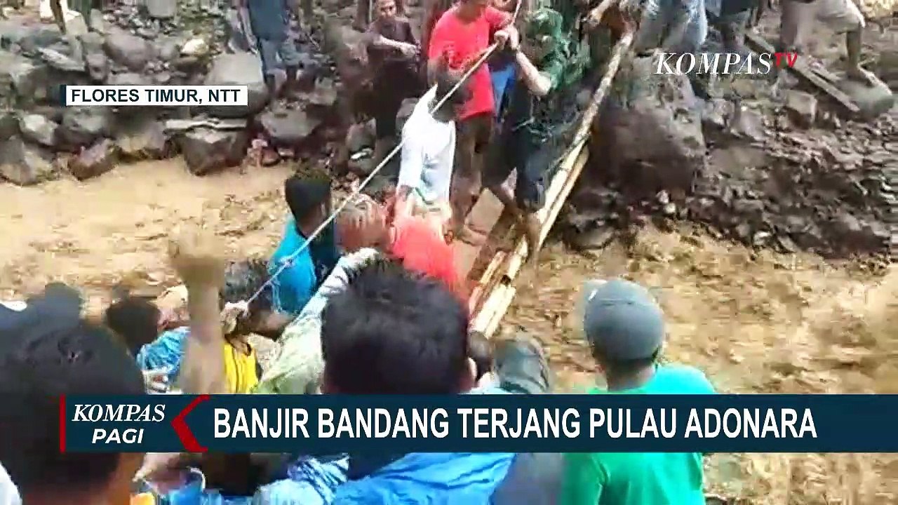 Badai Seroja di NTT Ambrukan Jembatan dan Buat Kerusakan Parah
