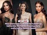 On the Spot: Miss Grand International 1st runner-up Samantha Bernardo is every inch a beauty queen