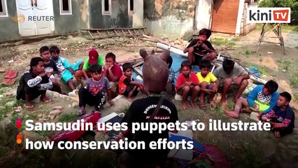 Boneka dan dongeng - Usaha aktivis Indonesia perangi hakisan pantai