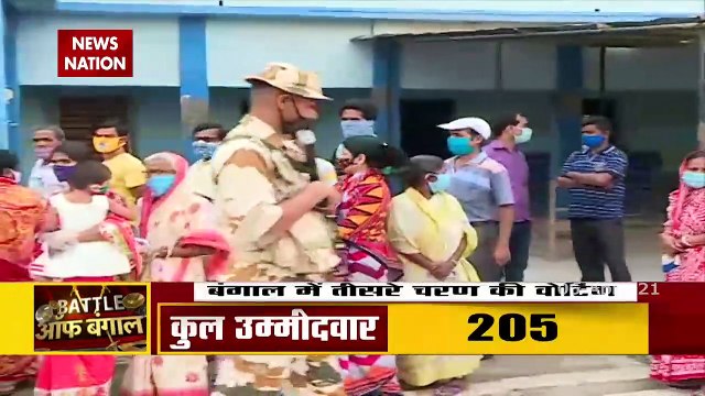 Bengal Assembly Election: Third Phase Voting under way in Bengal
