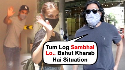 Suniel Shetty Warns Media 'Situation Bahut Kharab Hai', Ranbir At A Clinic,Aditi Rao Hydari Spotted