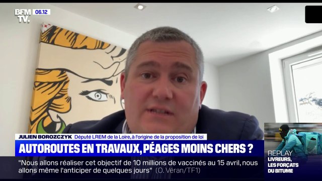 Un député LaREM propose de faire baisser le prix des péages lorsque les autoroutes sont en travaux