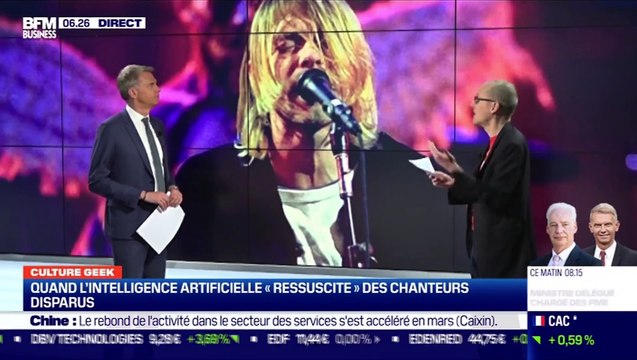 Culture Geek : Quand l'intelligence artificielle ressuscite des chanteurs disparus, par Anthony Morel - 06/04