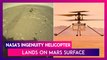 NASA's Ingenuity Helicopter Lands On Mars Surface From Perseverance Rover Before April 11 Maiden Flight