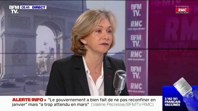 Valérie Pécresse: Nous allons rouvrir l'aide au loyer de 1000 euros pour les commerçants obligés de fermer en avril