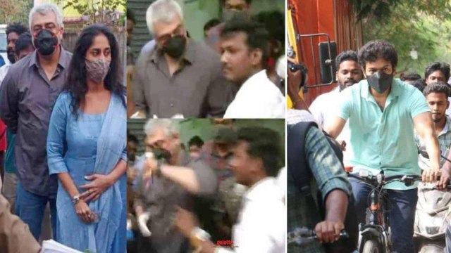 TamilNadu Elections 2021 : ఫ్యాన్ పై Ajith ఆగ్రహం, సైకిల్ పై Vijay మాస్ ! || Oneindia Telugu