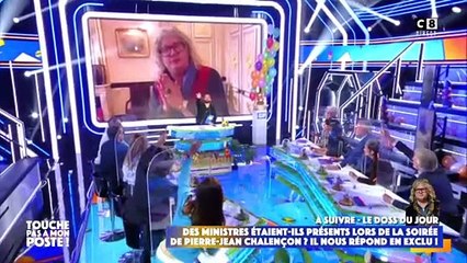 Nathalie Marquay révèle avoir mis sa fille Lou à la porte dans "Touche pas à mon poste" - C8