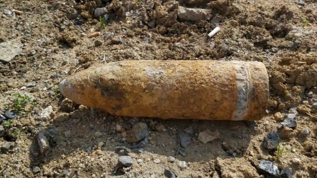 İstanbul’da inşaat çalışanları ‘havan topu mermisi’ buldu