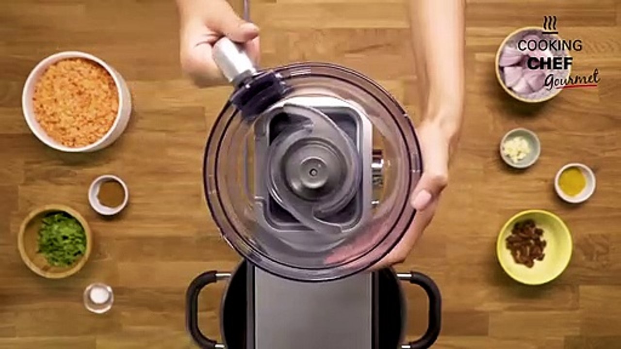 Recette De Beignets De Lentilles Corail, Sauce Légère Au Yaourt Au Cooking Chef Gourmet Kenwood