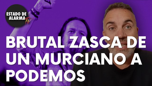 Brutal zasca de un murciano ‘encabronao’ a Podemos con el que desmonta su estrategia del 4M