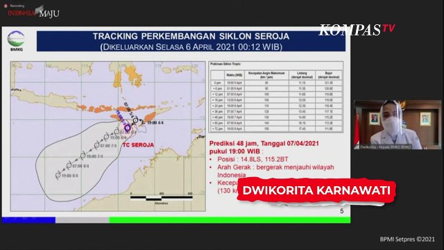 Ungkap Dahsyatnya Siklon Seroja di NTT, Kepala BMKG: Ini yang Terkuat