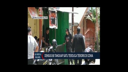 Densus 88 Tangkap Satu Terduga Teroris Di Gowa