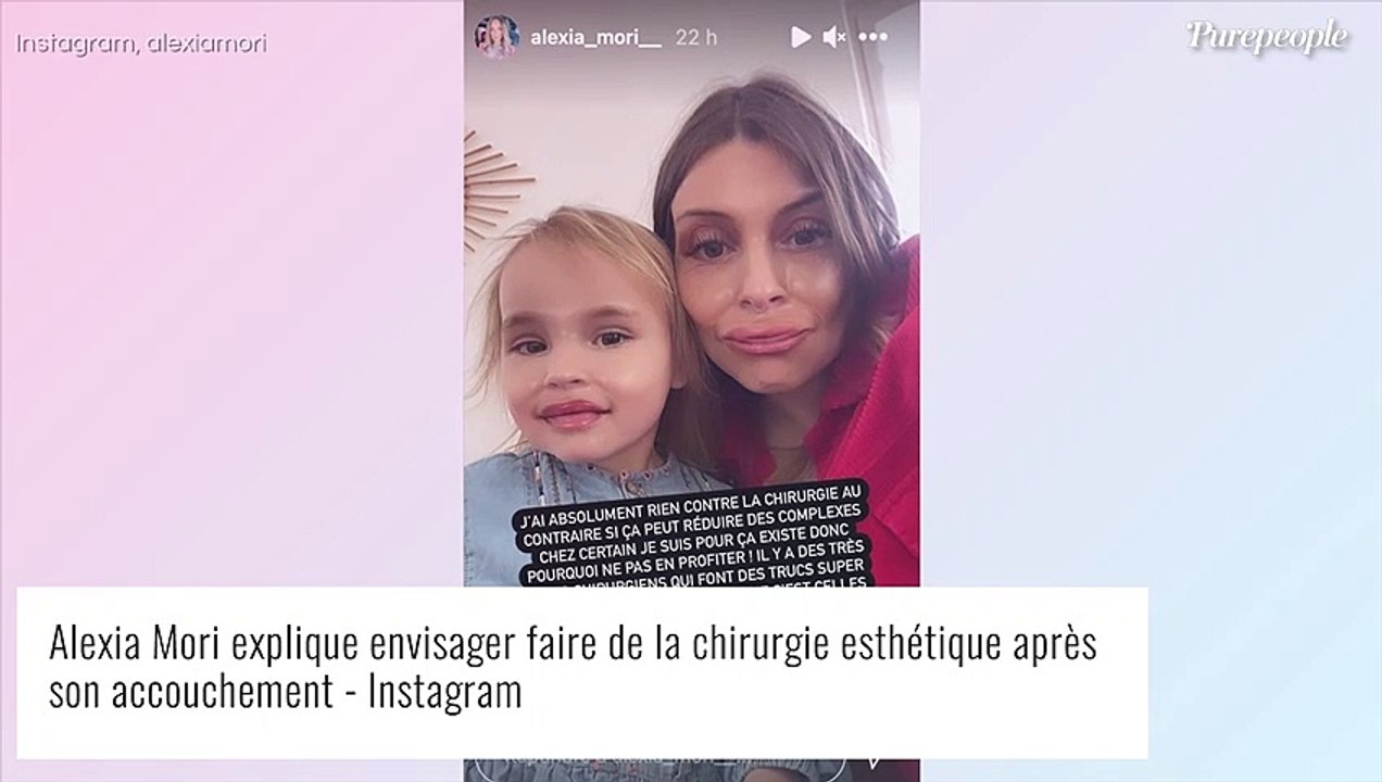 Alexia Mori, une opération après son accouchement : "Pourquoi ne pas en profiter !"