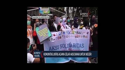 Komunitas Lintas Agama Gelar Aksi Damai Untuk Negeri