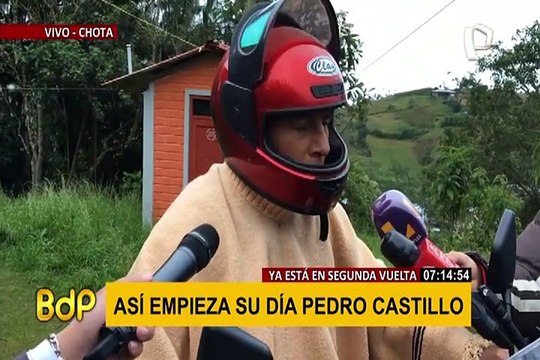 Pedro Castillo hace llamado a partidos políticos y organizaciones desde su natal Cajamarca