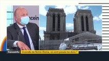 Reconstruction de Notre-Dame : Guillaume Poitrinal, président de la Fondation du patrimoine, demande une 