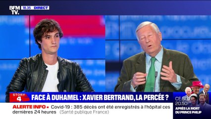 Face à Duhamel: Xavier Bertrand, la percée ? - 12/04