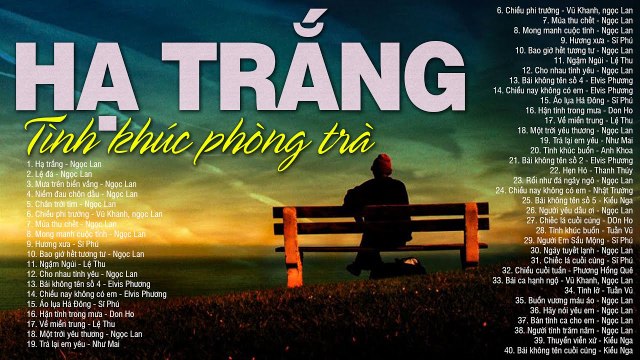 HẠ TRẮNG, LỆ ĐÁ - 177 Nhạc Tình Ca Xưa Tình Khúc Phòng Trà Sài Gòn Thập Niên 80 90 Hay Nhất