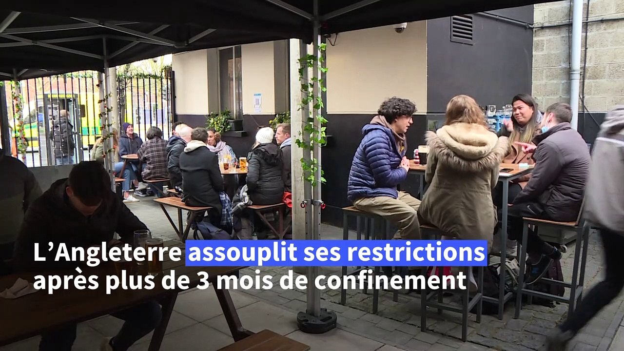 Après un hiver confiné, les Anglais retrouvent quelques libertés