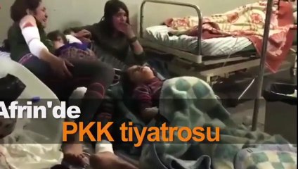Eşofman üstüne sargı bezi... PKK'dan zeka seviyesine uygun propaganda!