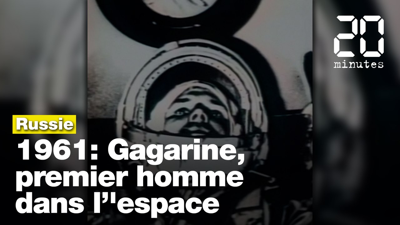 12 avril 1961, Youri Gagarine, premier homme dans l'espace