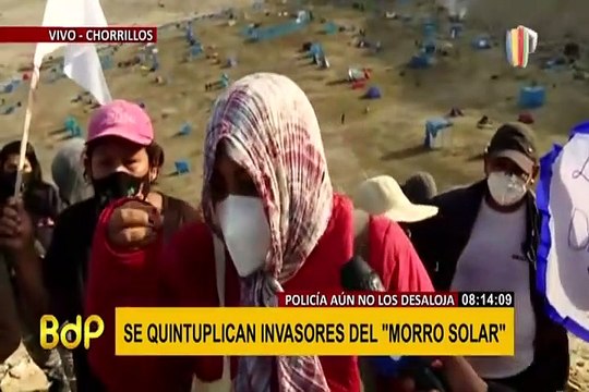 Invasores de Morro Solar solicitan apoyo: Queremos paz, pedimos un terreno donde vivir