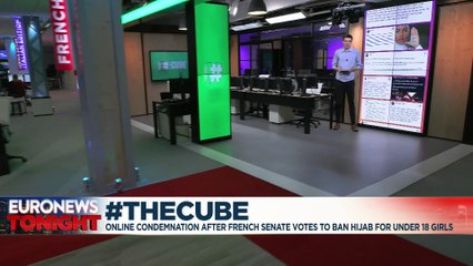 #HandsOffMyHijab: Online criticism grows over proposed French law banning hijab for children