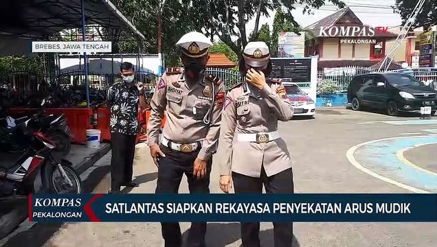 Satlantas Polres Brebes Siapkan Rekayasa Penyekatan Arus Mudik