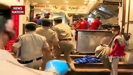 Delhi Police special drive against Mask violation in East Delhi