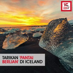 Tarikan 'pantai berlian' di Iceland