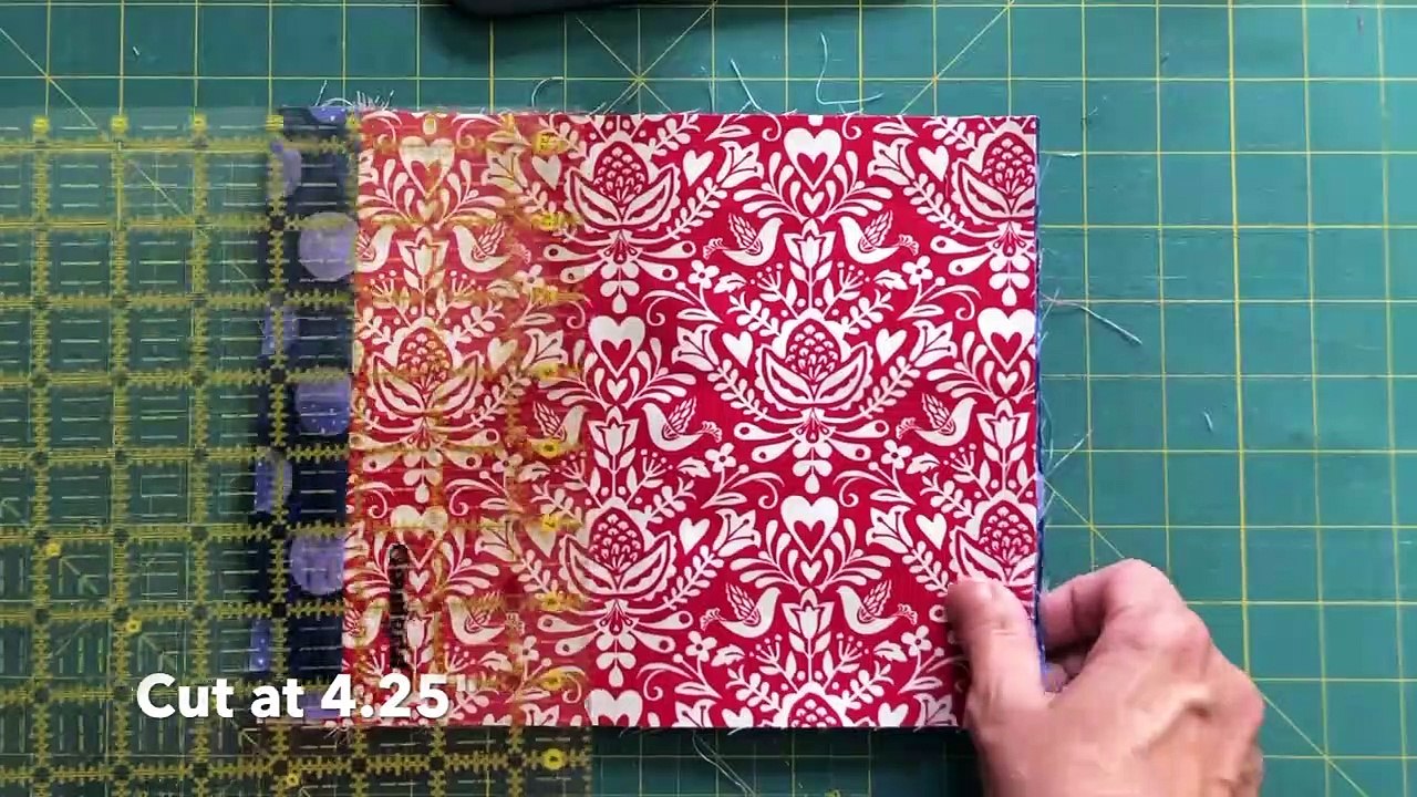 Fast And Easy Beginner Quilt - Quilt-In-A-Day Stash Buster Quilt #2 - Free Pattern