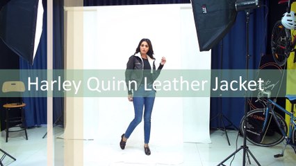 Harley Quinn Leather Jacket