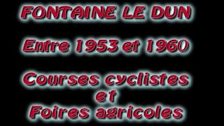 Courses cyclistes et Foires agricoles