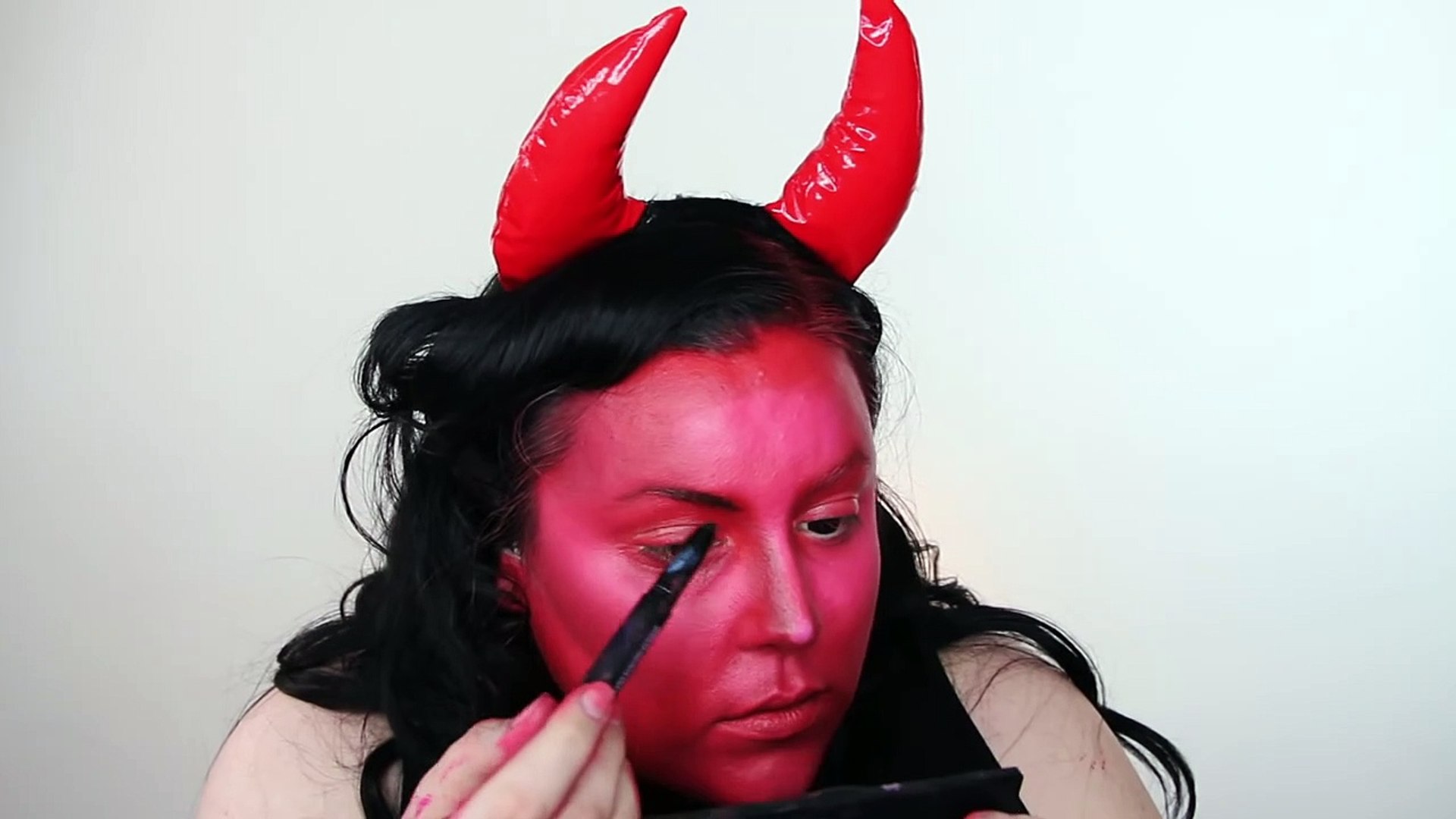 Devil Halloween Makeup