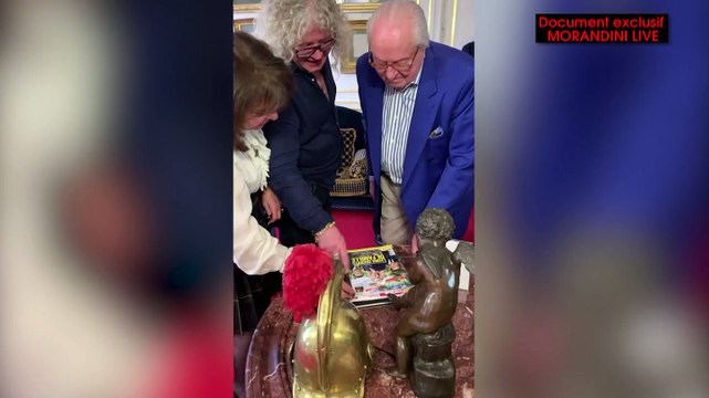 EXCLU - Pierre-Jean Chalençon avait déjà rencontré Jean-Marie Le Pen bien avant son anniversaire en juin dernier