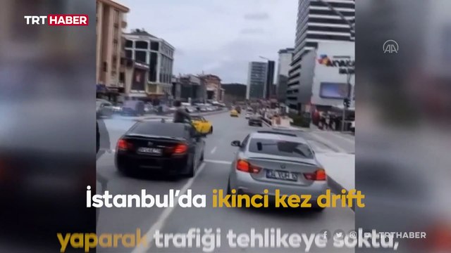 İkinci kez drift yapan sürücünün ehliyeti süresiz iptal edildi