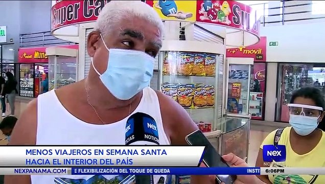 Menos viajeros en semana santa viajan hacia el interior del país - Nex Noticias
