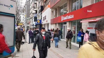Zonguldak’ta tedirgin eden kalabalık
