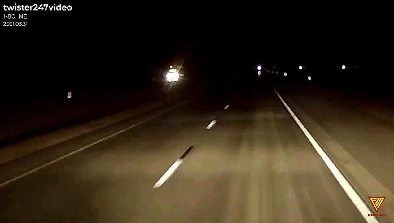 brake checked and nearly run off road 2021.03.31 — I-80, NE