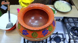 POT BIRYANI - Chicken Biryani Cooking In Clay Pot - Traditional Matka Biryani Recipe - BaBa Food RRC