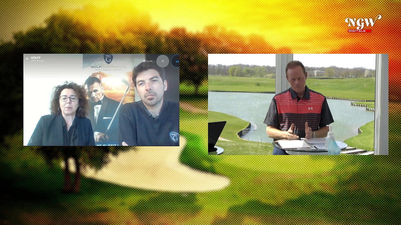 GOLFY : Brice Lyonnet et Isabelle Ligier à la National Golf Week Digitale