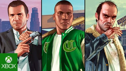 下载视频: Grand Theft Auto V - Tráiler de Lanzamiento (Xbox One)