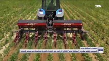 السيسي يتفقد مشروع مستقبل مصر للإنتاج الزراعي في الصحراء الغربية بمناسبة بدء موسم الحصاد