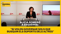 Alicia Romero a ERC: 