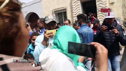 مشهد مؤثر.. زوجة عويطة تودع الحاجة الحمداوية بالبكاء