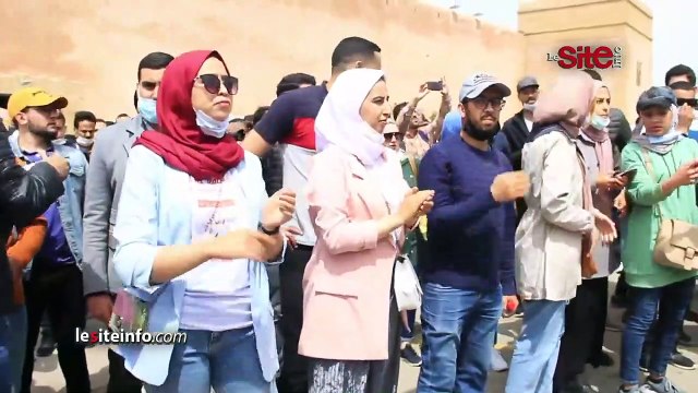 بالرغم من قرار المنع.. الأساتذة المتعاقدون يحتجون بالرباط ويطالبون بالإدماج في الوظيفة العمومية