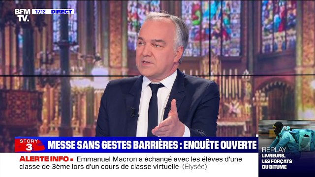 Story 2 : Enquête ouverte sur la messe sans gestes barrières - 06/04