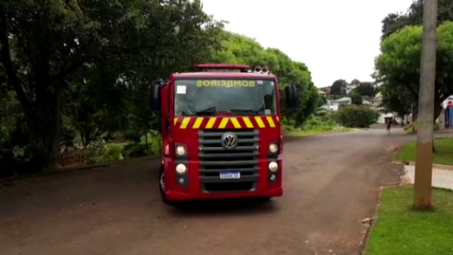 Bombeiros são mobilizados para corte de árvore no Bairro Nova Cidade