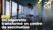 Coronavirus : Un vaporetto transformé en centre de vaccination à Venise