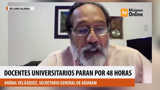 Docentes universitarios paran por 48 horas